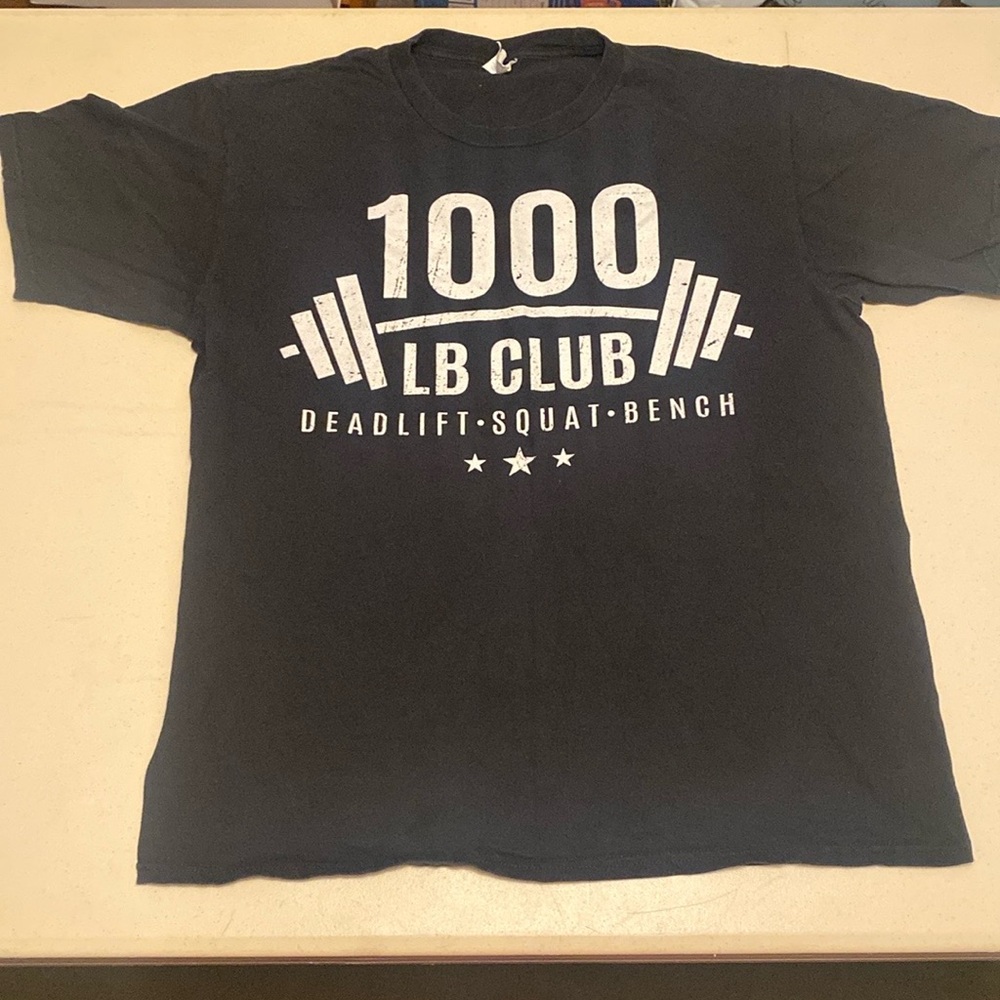 Black 1000 LB Club T-Shirt